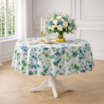 Poszewka w liście Blue Sparrow – 40 × 60 cm - obrazek 2