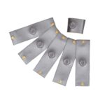 Obrączki na serwetki Heritage Graphite - obrazek 3