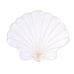 Haftowane podkładki Seashell w kształcie muszli