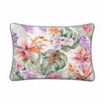 Poszewka z motywem kwiatów strelicji Bird of Paradise – 40 × 60 cm