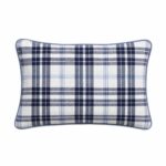 Poszewka w kratę Blue Plaid – 40 × 60 cm