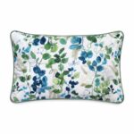 Poszewka w liście Blue Sparrow – 40 × 60 cm