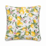 Poszewka z motywem cytryn Lemonade – 45 × 45 cm