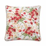Poszewka z motywem maków Poppy – 45 × 45 cm