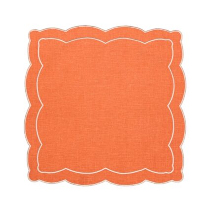 Serwetka haftowana Orange Onde Roseberry Home