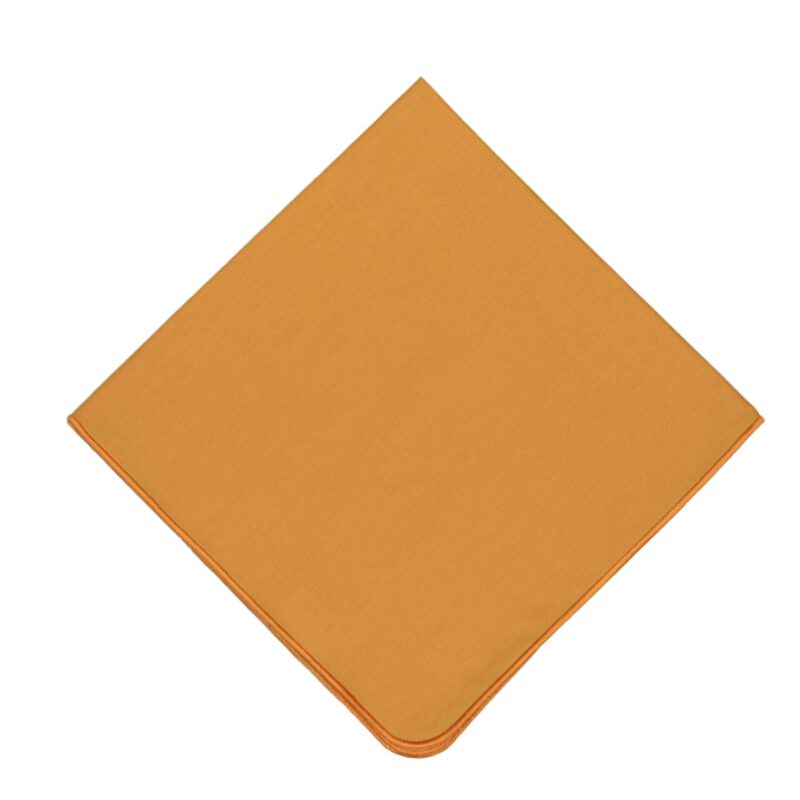 Żółta serwetka haftowana Sotto Voce Saffron Roseberry Home