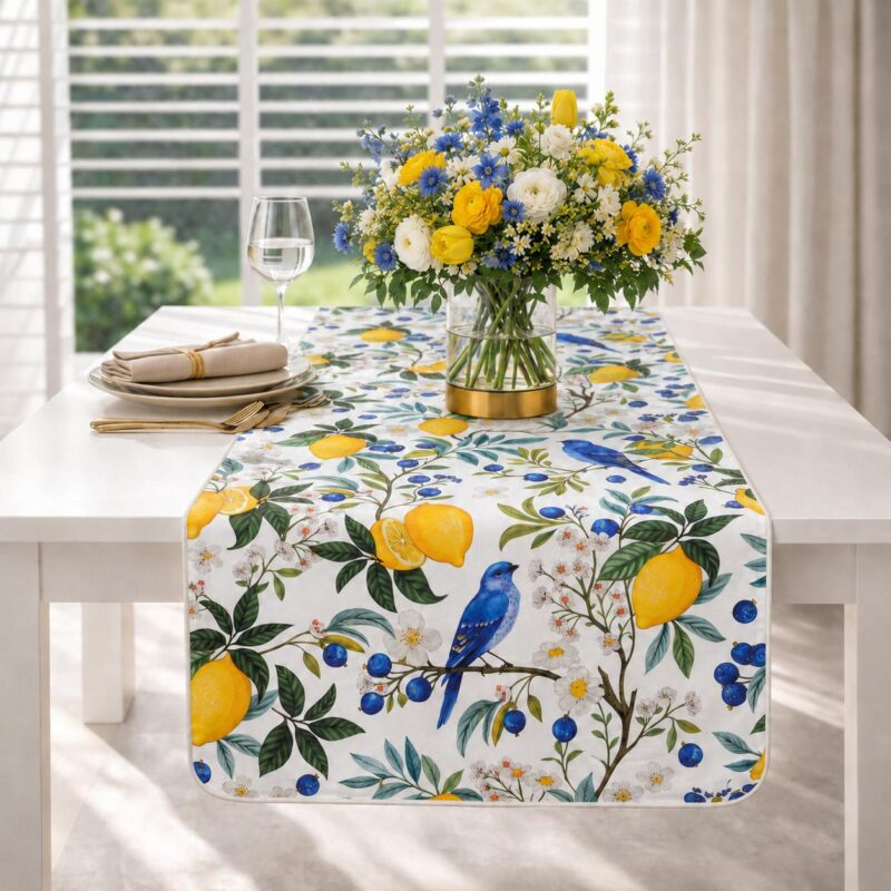 Bieżnik w cytryny Lemon Garden Roseberry Home