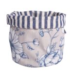 Chlebaczek z motywem kwiatowym Blossom Blue & Stripes - obrazek 2