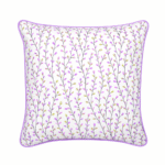 Poszewka dekoracyjna z motywem gałązek wierzby Purple Willow – 45 × 45 cm - obrazek 2