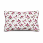 Poszewka dekoracyjna z motywem róż Rose Garden – 40 × 60 cm