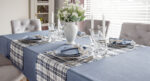 Obrus w kratę Blue Plaid - obrazek 7