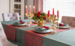 Okrągły obrus w szkocką kratę Red Tartan - obrazek 7